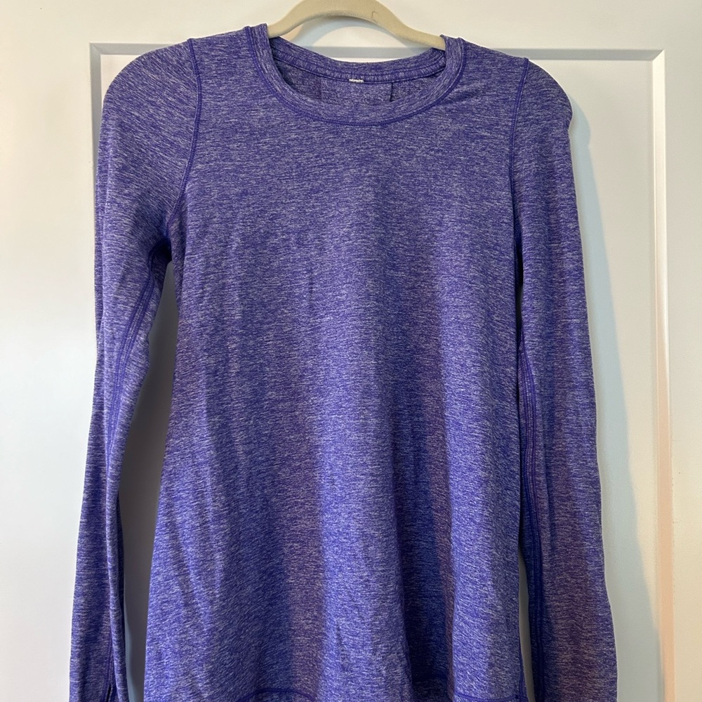 Lululemon long sleeve Rulu top Size 6